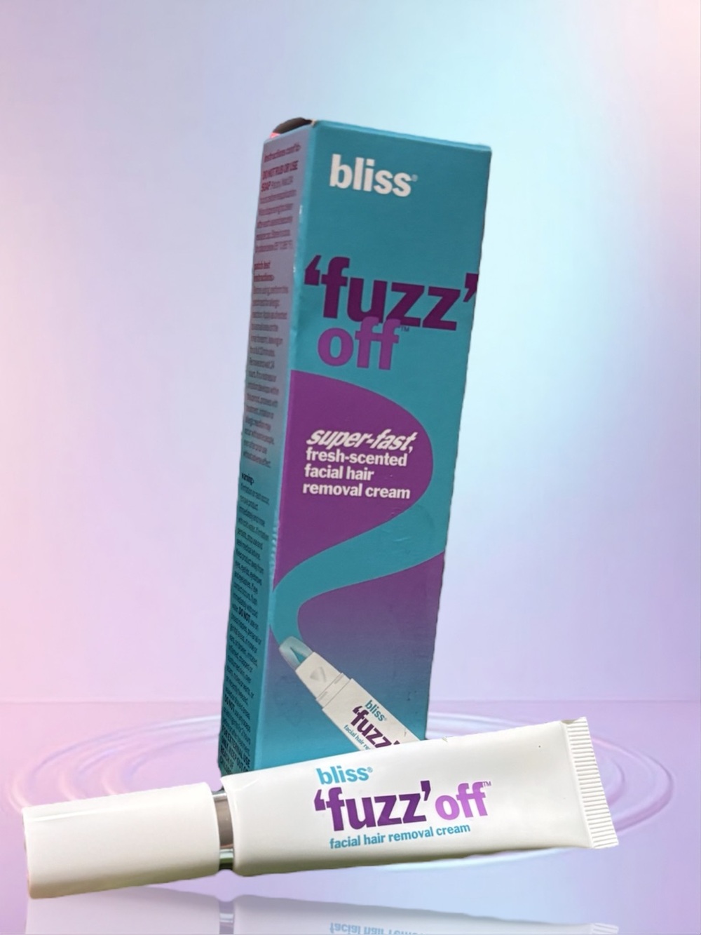 Bliss 'fuzz' off Facial Hair Removal Cream - NIB 0.5 oz